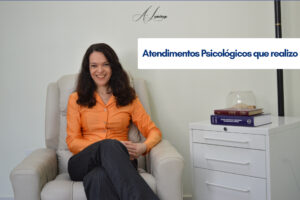 Atendimentos psicológicos que realizo no consultório